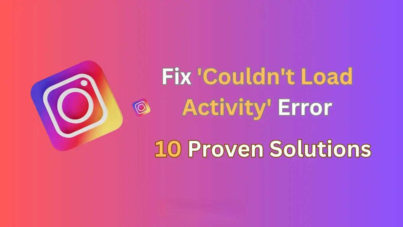 fix couldt load activity