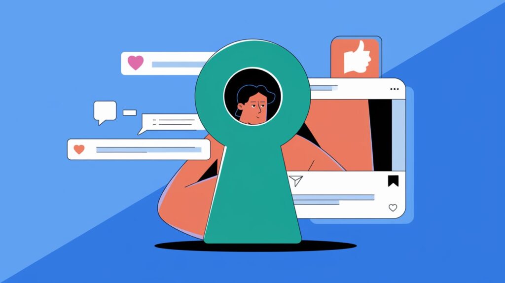 Privacy and Security Considerations about green following button on instagram