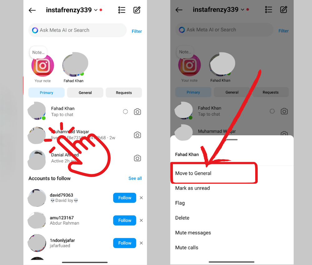 steps of archive massage on instagram 1