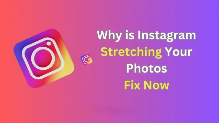 why instagram strached your photos