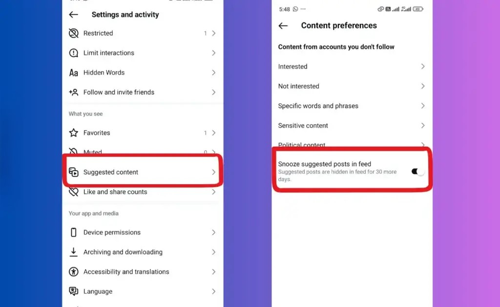 Change Suggested Reels in Your Feed Step 2 1024x630 1