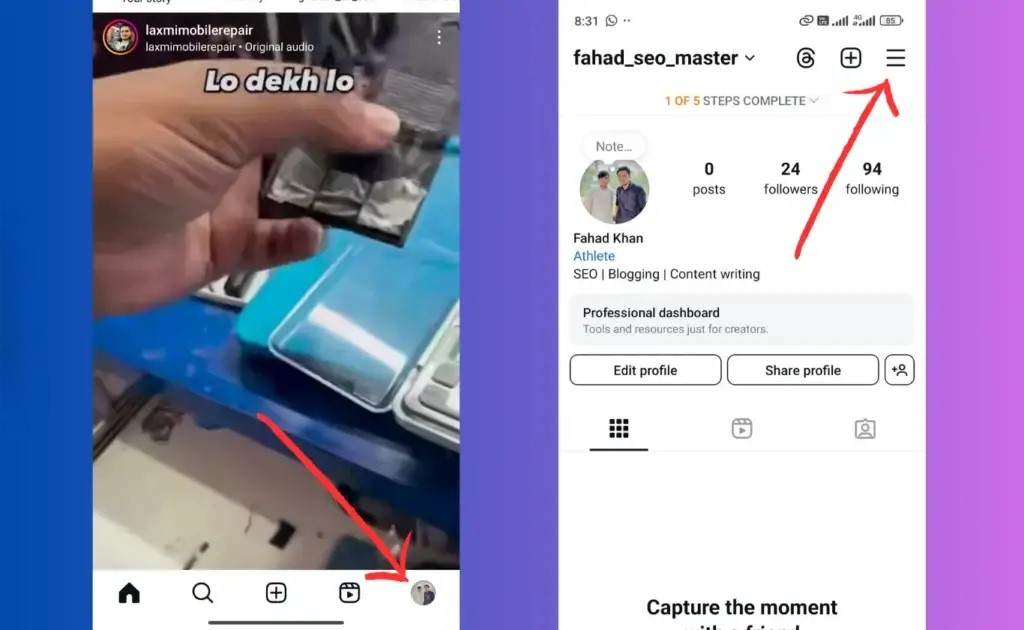 Change Suggested Reels in Your Feed Step1 1024x630 1