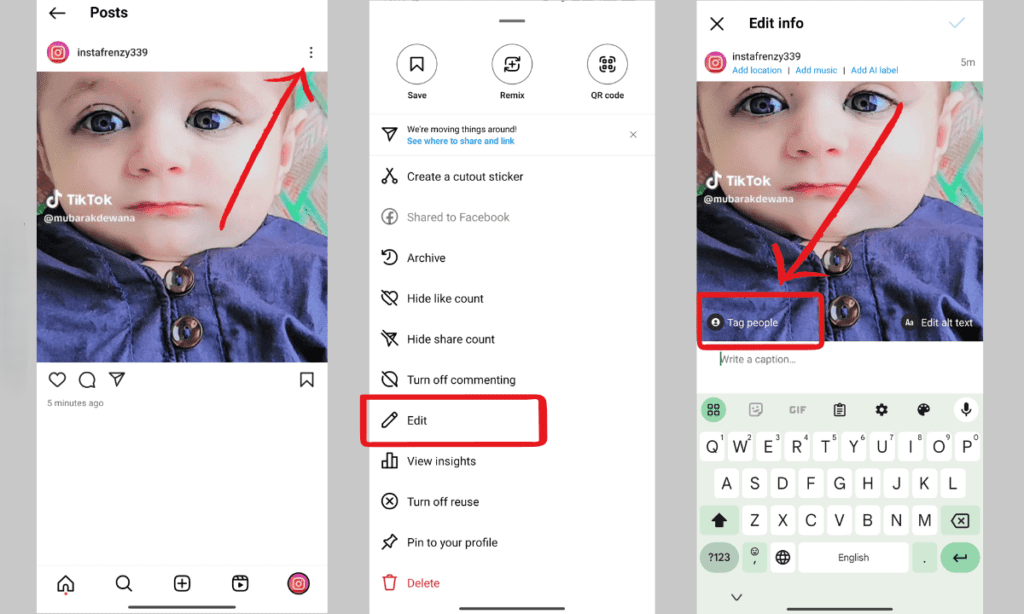 Tap Three dots Edite Tag people 1024x614 1