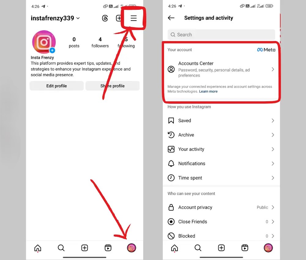 access account center