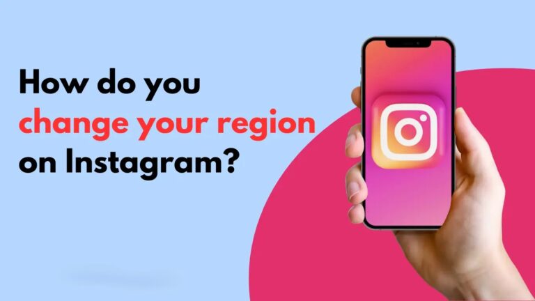 how do you change your region on instagram