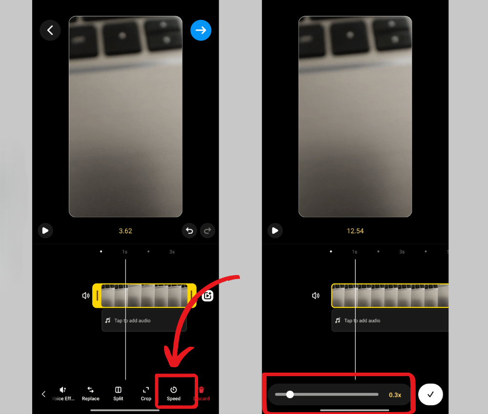 make show motion video for instagram reels Step 2 1