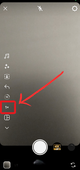 record slow motion video for instagram reel Step 1 1