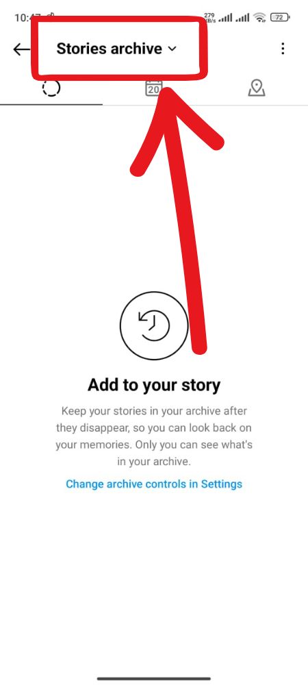 How to unarchive reels on instgram STEP 4