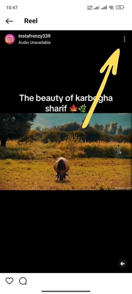 How to unarchive reels on instgram STEP 7