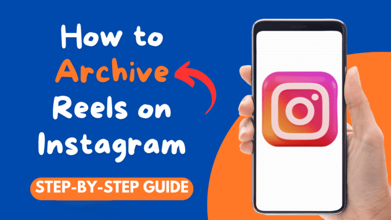 how to archive and unarchive reels on instagram 1